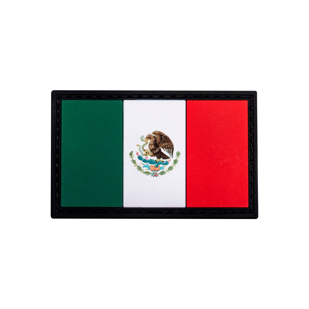 México Flag Rubber Patch   - Doer Fitness
