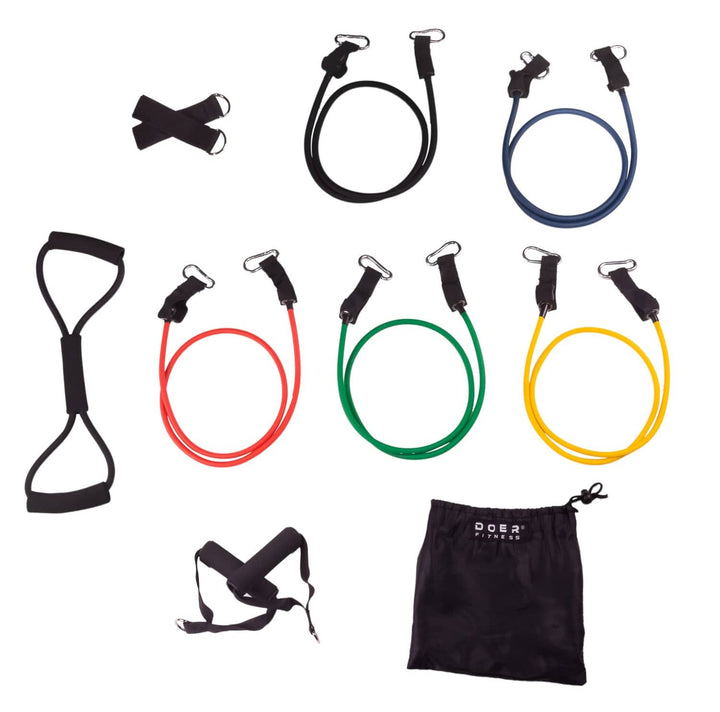 Tube Resistance Bands Set  Mobility - Doer Fitness