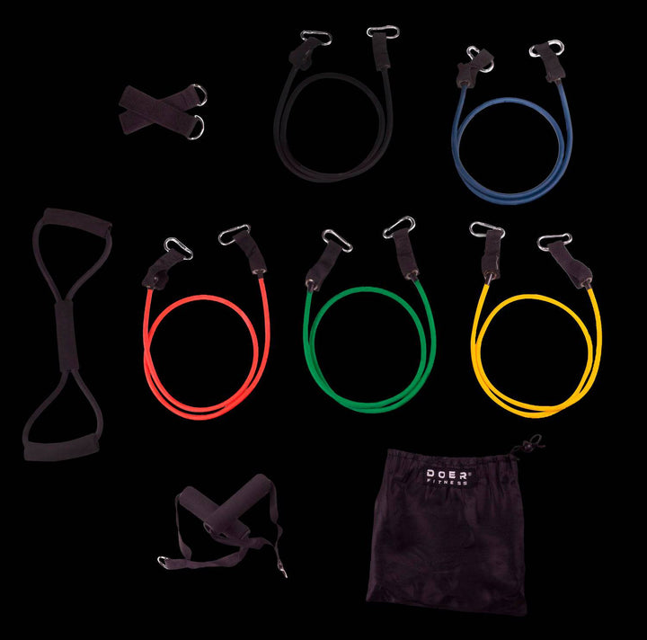 Tube Resistance Bands Set  Mobility - Doer Fitness