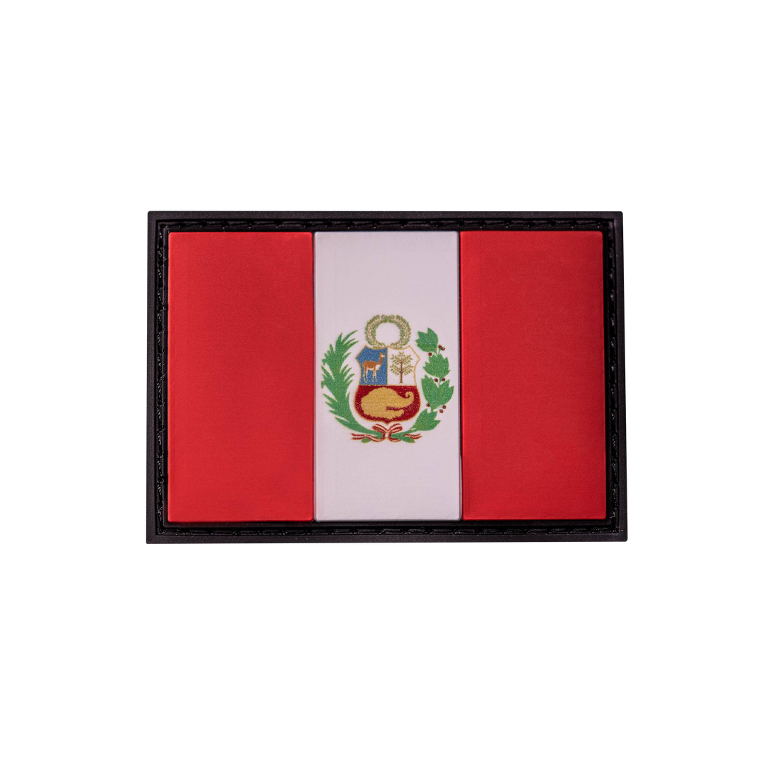 Perú Flag Rubber Patch   - Doer Fitness